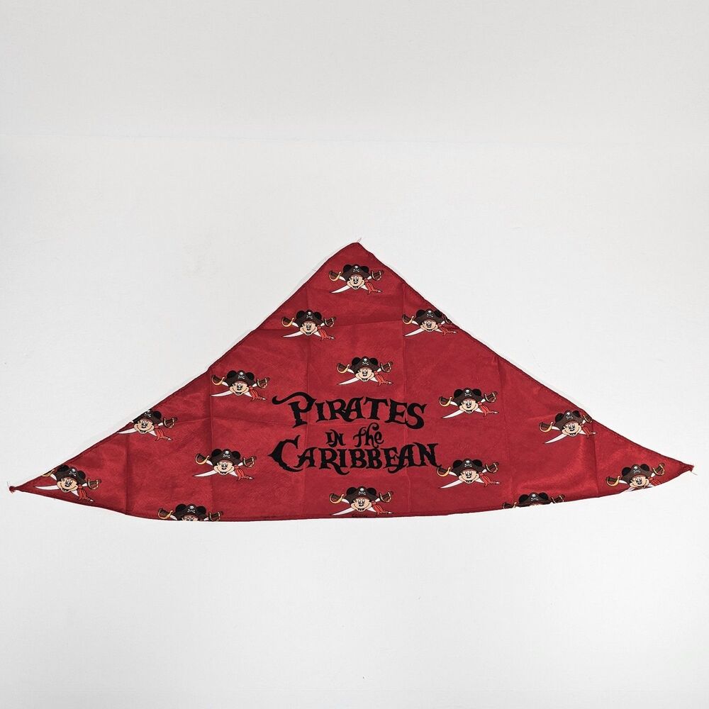 Mickey Mouse Pirates In The Caribbean Handkerchief Scarf Disney Cruise Lane